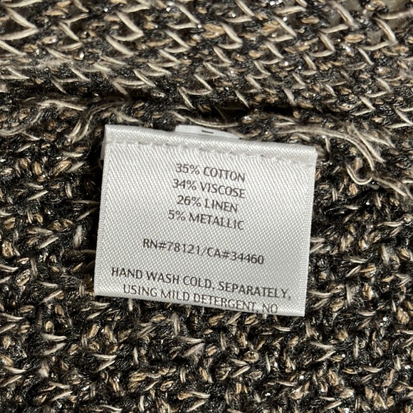 Eileen Fisher open knit cardigan - Picture 5 of 7